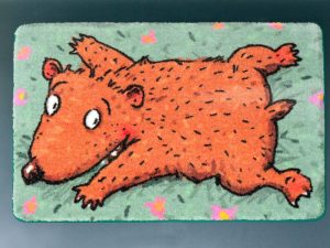 Badteppich Spielbär