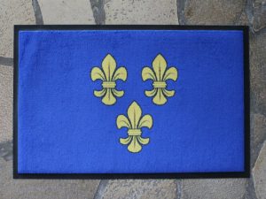Wiesbaden Lilien Fußmatten Wappen